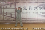 陈氏太极拳之国家标准段位 一段 太极名家刘凯演练